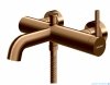 Kohlman Axel Brushed Copper bateria wannowa bez zestawu prysznicowego miedź  szczotkowana QW110ABC